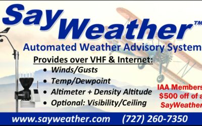 New Corporate Sponsor Offer! Scott Samson, SayWeather